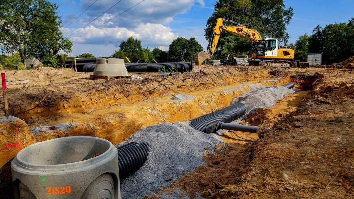 Travaux d'assainissement Martinique